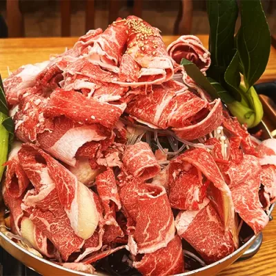 마라 일번지 차돌박이 마라샹궈 솥