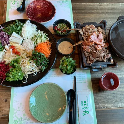 명가 산채 비빔밥
